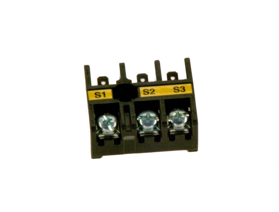 BOSCH Ersatzteil TTNR: 87183124230 Anschlussklemme S1,S2,S3 BOSCH Ersatzteil TTNR: 87183124230 Anschlussklemme S1,S2,S3