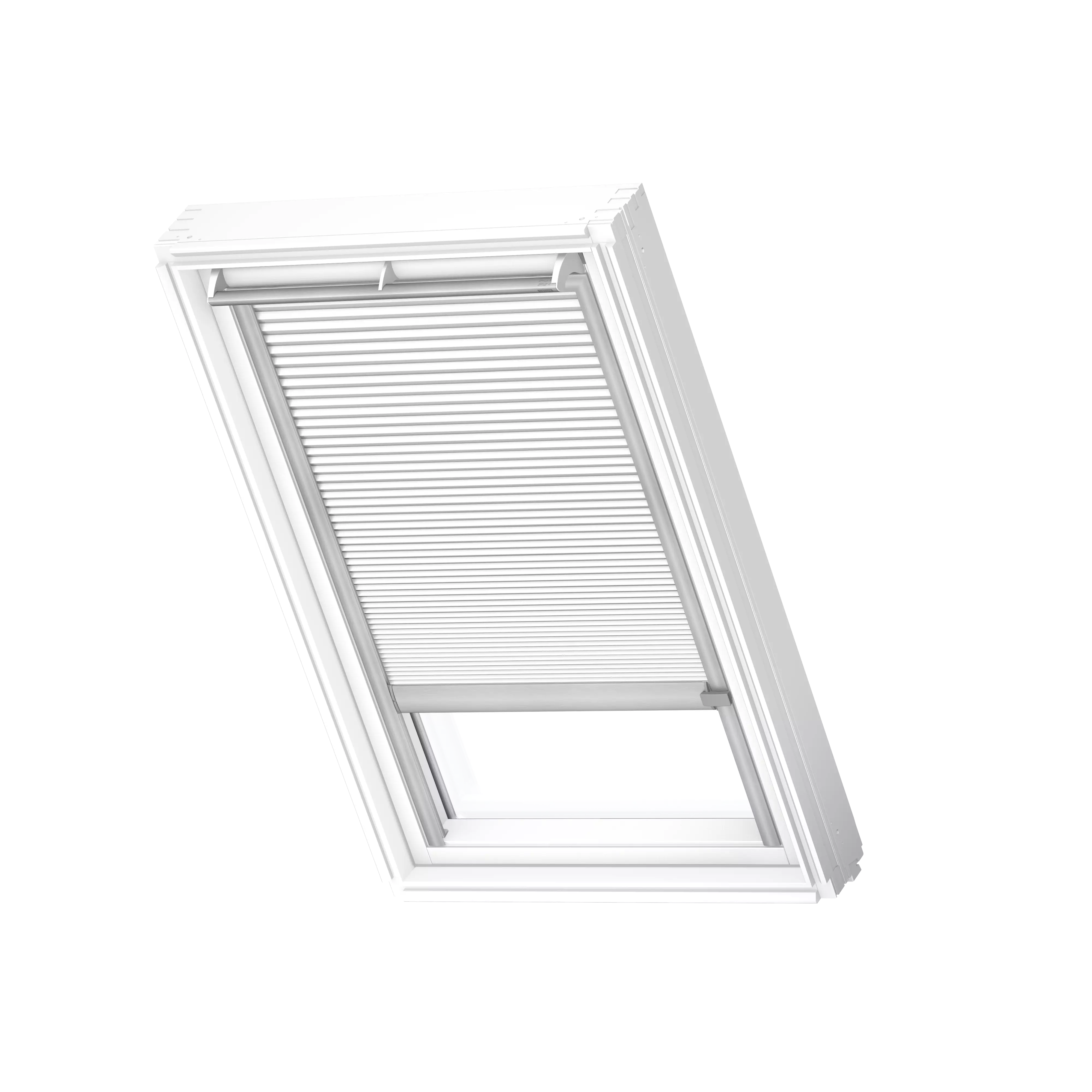 VELUX Wabenplissees elektro Weiss, alu Schiene, Standard FMC FK04 1045K