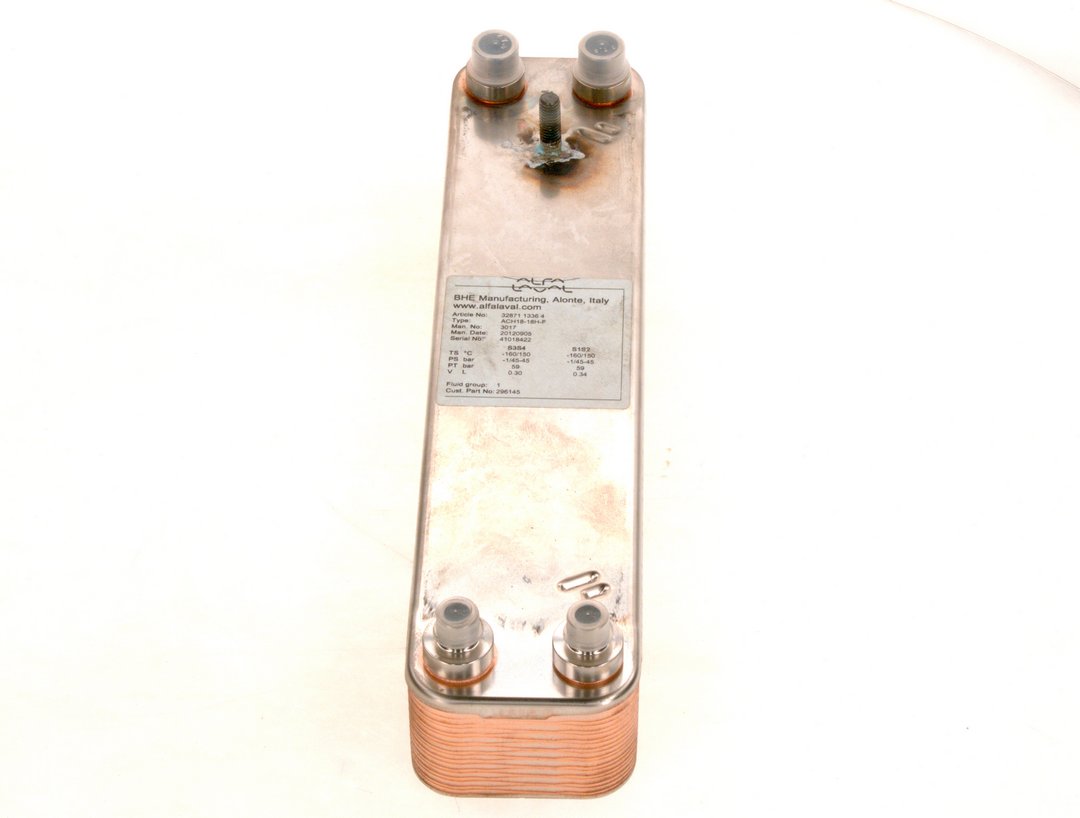 BOSCH Ersatzteil TTNR: 8738207264 Plattenwaermetauscher ACH 18 - 18P BOSCH Ersatzteil TTNR: 8738207264 Plattenwaermetauscher ACH 18 - 18P