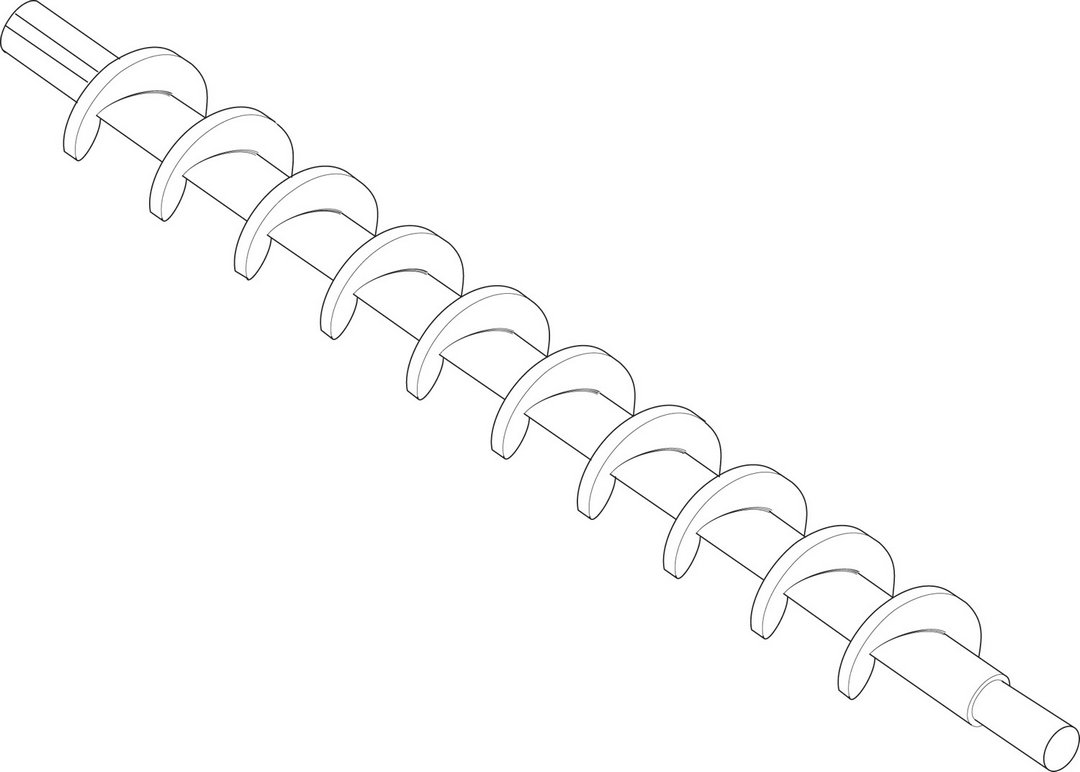 BOSCH Ersatzteil TTNR: 87199282940 Foerderschnecke