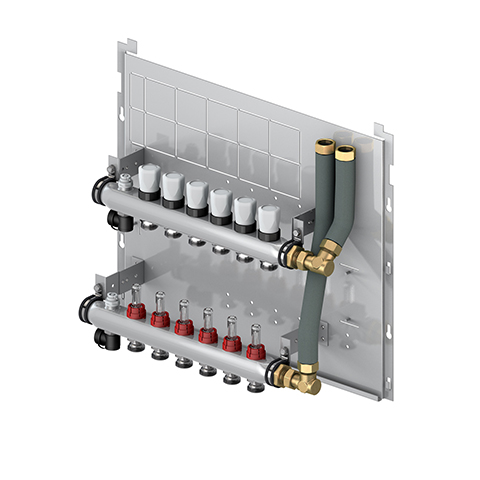 Flamco Logomatic G2 UFH-M 5MC FS FBHVerteiler 5Fach, Grundplatte breit M10515.53 Flamco Logomatic G2 UFH-M 5MC FS FBHVerteiler 5Fach, Grundplatte breit M10515.53