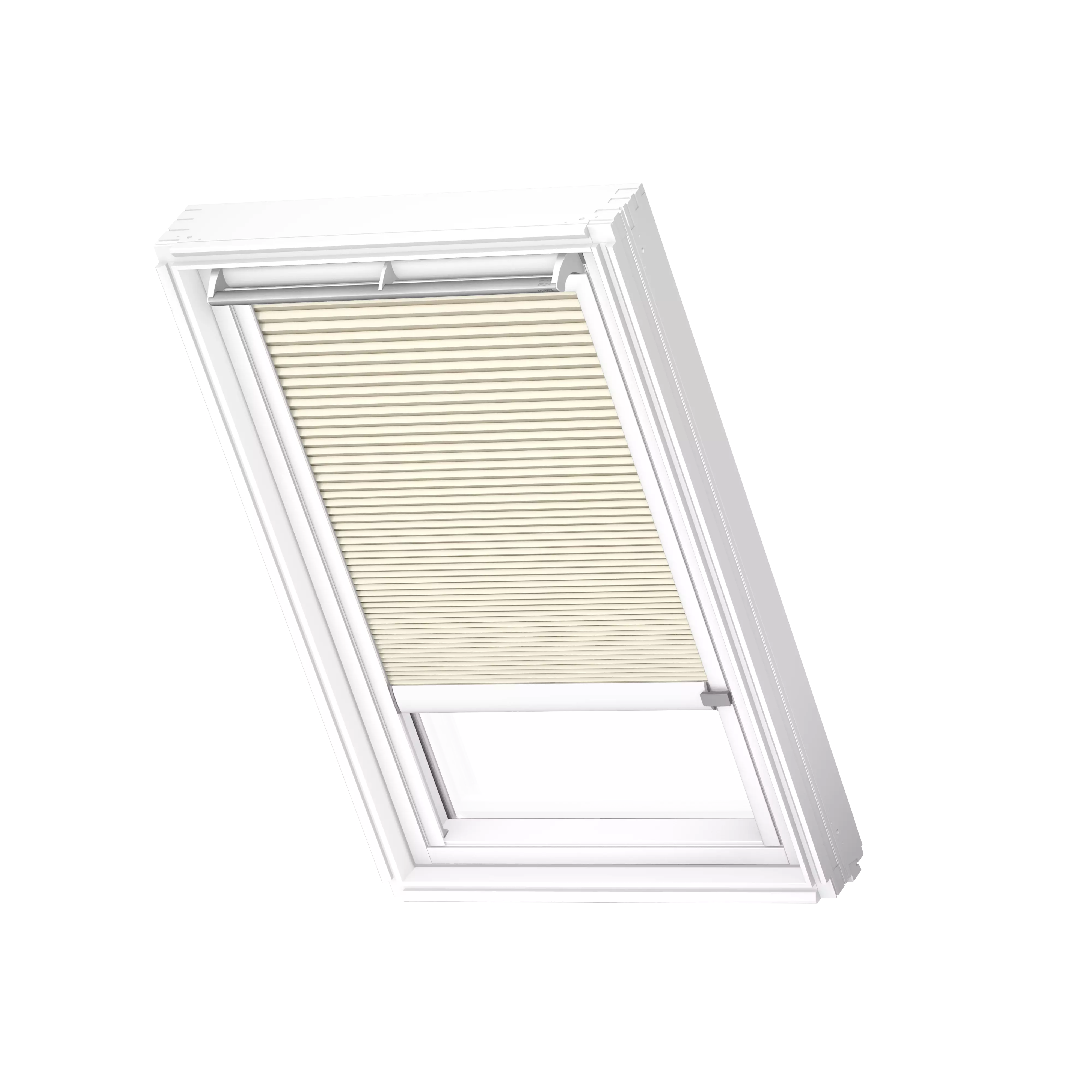 VELUX Wabenplissees solar Elfenbein, weisse Schiene, Premium FSC PK10 1166KWL VELUX Wabenplissees solar Elfenbein, weisse Schiene, Premium FSC PK10 1166KWL