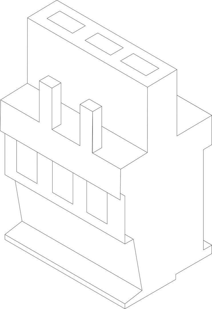 BOSCH Ersatzteil TTNR: 7746700126 Anschlusskl steckbar 3-pol tuerk EMS (2x)