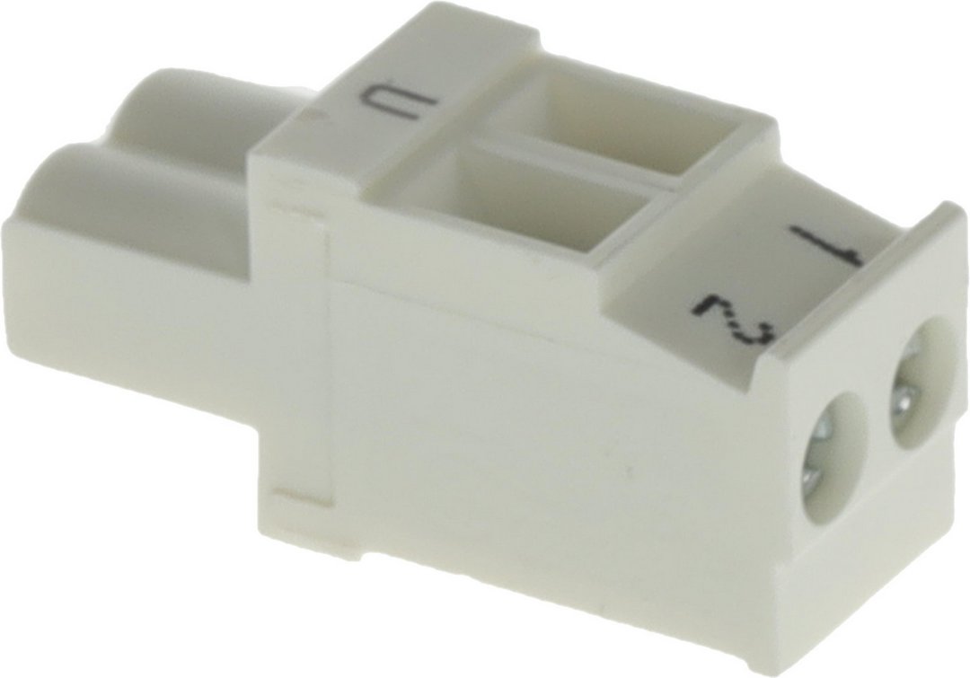 BOSCH Ersatzteil TTNR: 7747026242 Anschlussklemme 2-pol weiss U everp