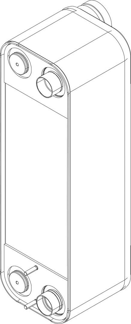BOSCH Ersatzteil TTNR: 8738206734 Verdampfer ACH112AM- 080 Alfa Laval
