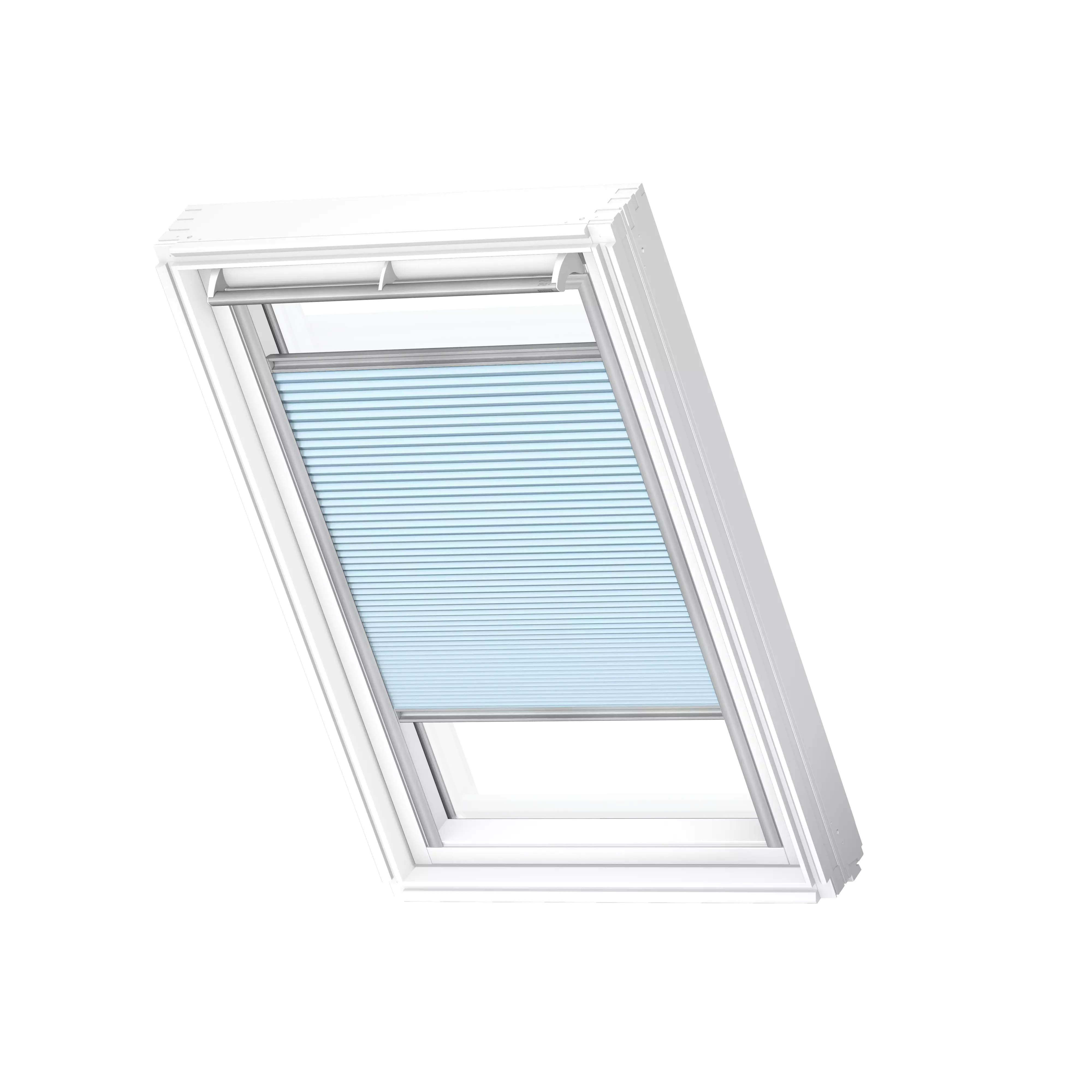 VELUX Wabenplissee Gletscherblau, alu Schiene, Premium FHC Y21 1169S VELUX Wabenplissee Gletscherblau, alu Schiene, Premium FHC Y21 1169S