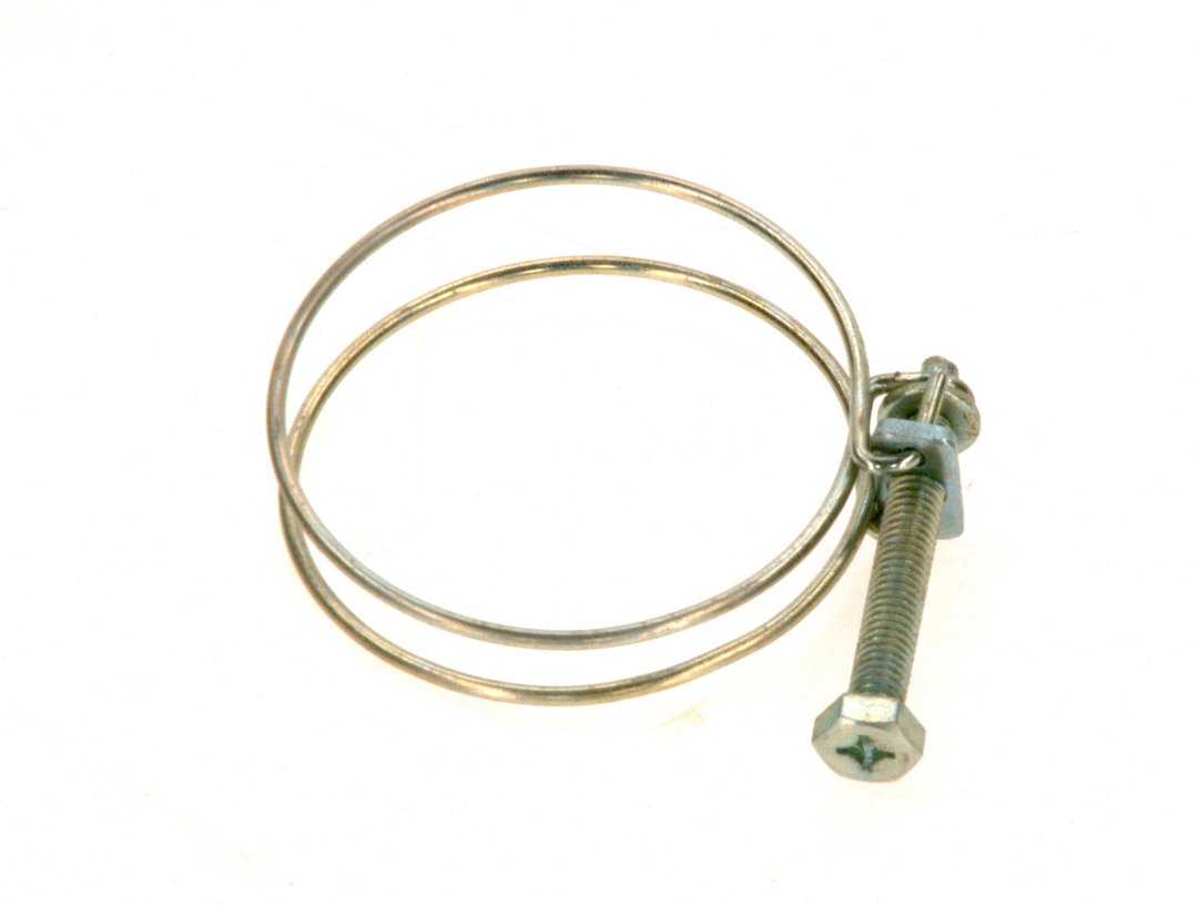 BOSCH Ersatzteil TTNR: 8718589820 Doppeldrahtklemme 50-57mm everp BOSCH Ersatzteil TTNR: 8718589820 Doppeldrahtklemme 50-57mm everp