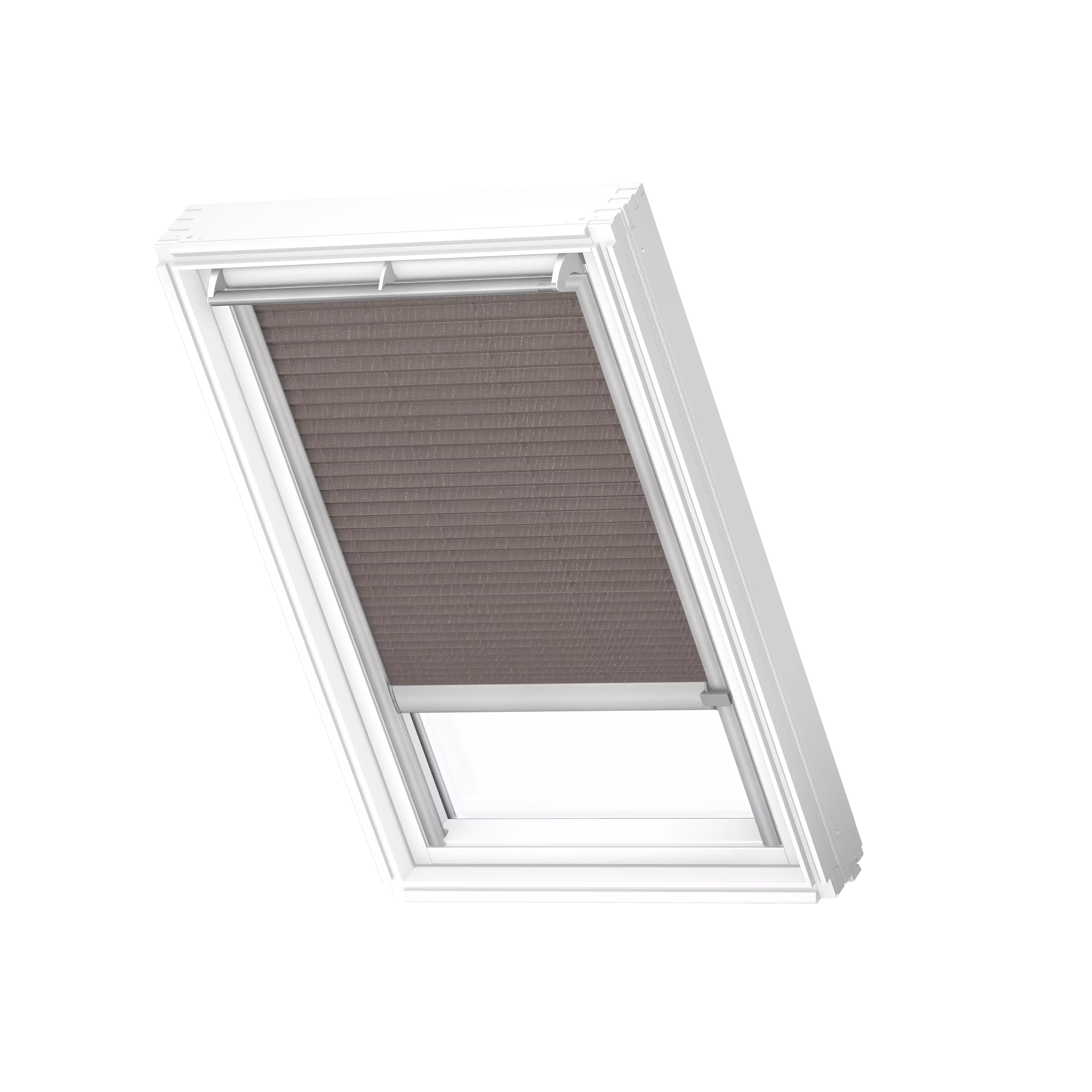 VELUX Plissee solar Mokka gepunktet, alu Schiene, Premium FSL P31 1276K VELUX Plissee solar Mokka gepunktet, alu Schiene, Premium FSL P31 1276K
