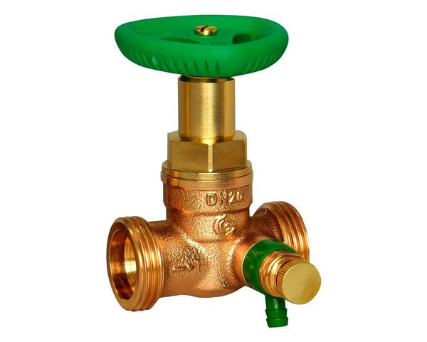 Flamco Rotguss-Kolbenventil DN20, Entleerung AG-AG einfach Gewindegroesse M1204200 Flamco Rotguss-Kolbenventil DN20, Entleerung AG-AG einfach Gewindegroesse M1204200