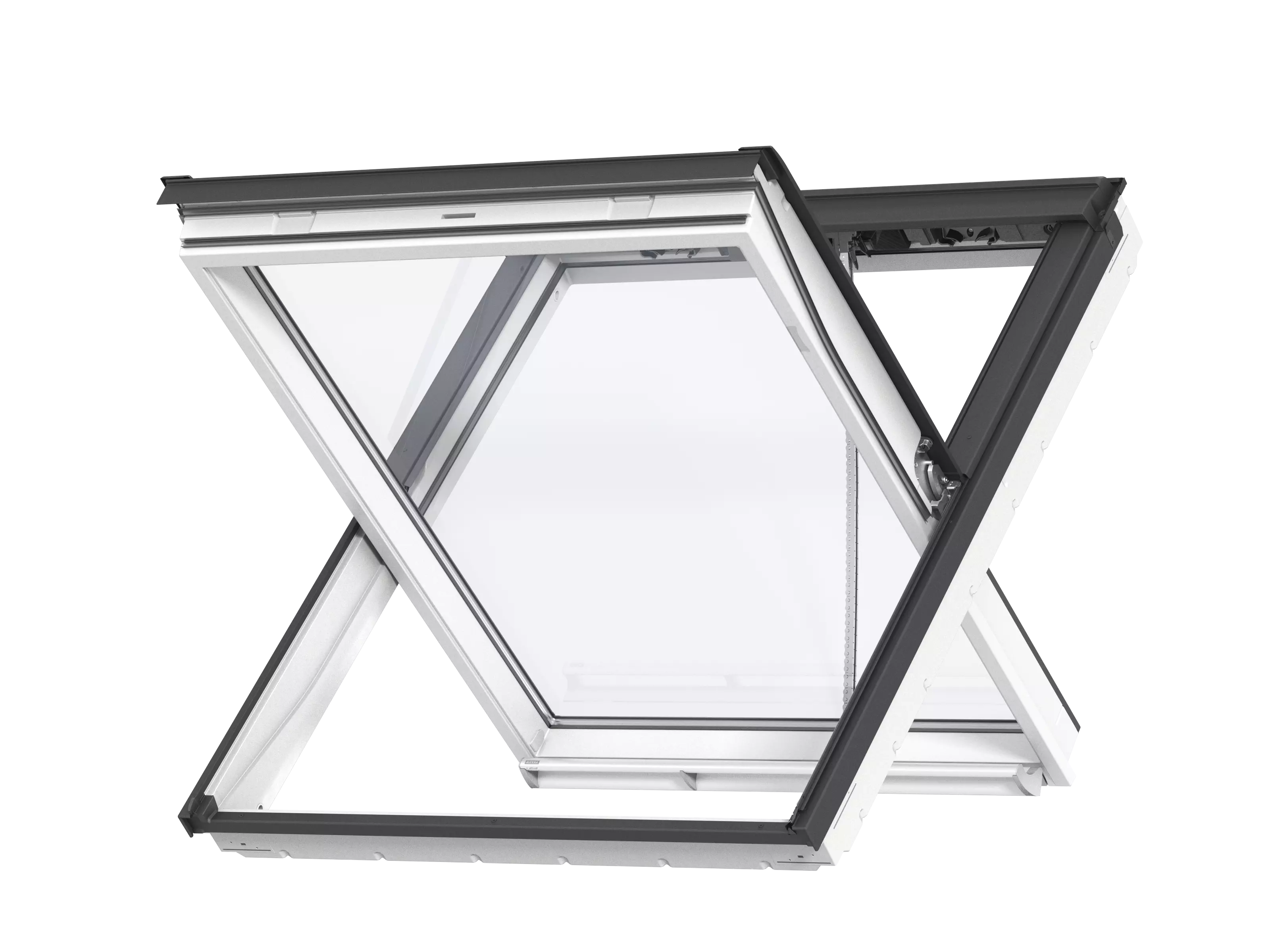 VELUX Rauchabzugsfenster Polyur. EN. PLUS Alu 114x118 GGU SK06 006640D VELUX Rauchabzugsfenster Polyur. EN. PLUS Alu 114x118 GGU SK06 006640D