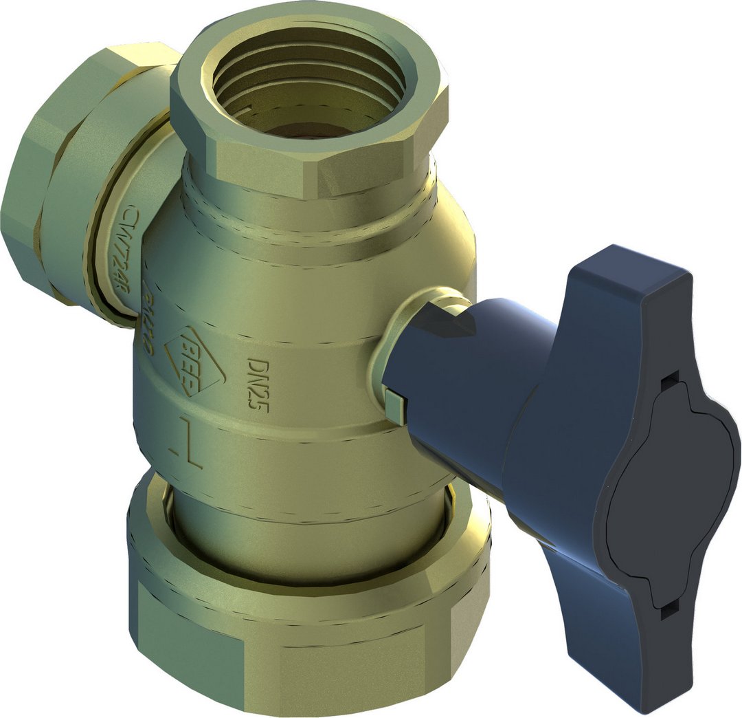 BOSCH Ersatzteil TTNR: 8738809111 Kugelventil + (Filter) G1"x 1 1/2" BOSCH Ersatzteil TTNR: 8738809111 Kugelventil + (Filter) G1"x 1 1/2"