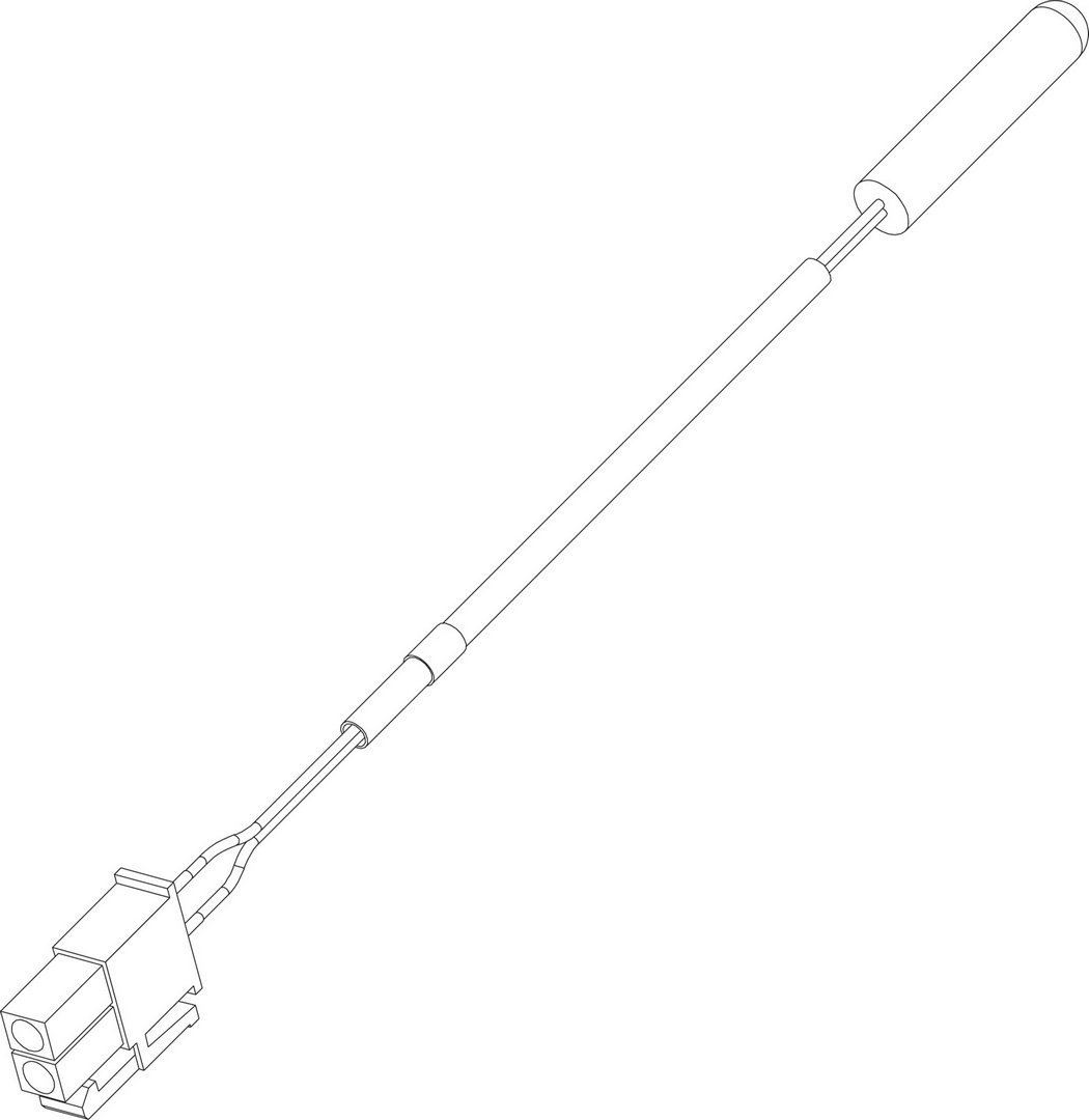BOSCH Ersatzteil TTNR: 8733703181 Temperaturfuehler 200 mm, 10 kOhm