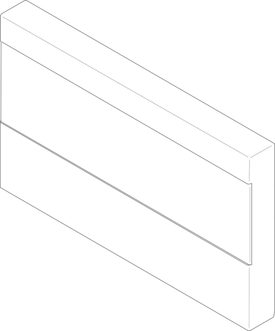 BOSCH Ersatzteil TTNR: 8718583350 Blindabdeckung BC weiss everp