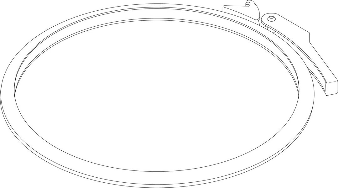 BOSCH Ersatzteil TTNR: 8738805003 Spannschelle d=140 mm everp BOSCH Ersatzteil TTNR: 8738805003 Spannschelle d=140 mm everp