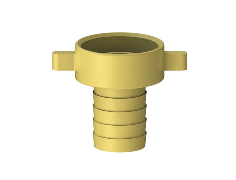 Schloesser JS MS-SCHLAUCHVERSCHRAUBUNG 2-TEILIG,FLACHDICHTEND,1"x1 1/4"