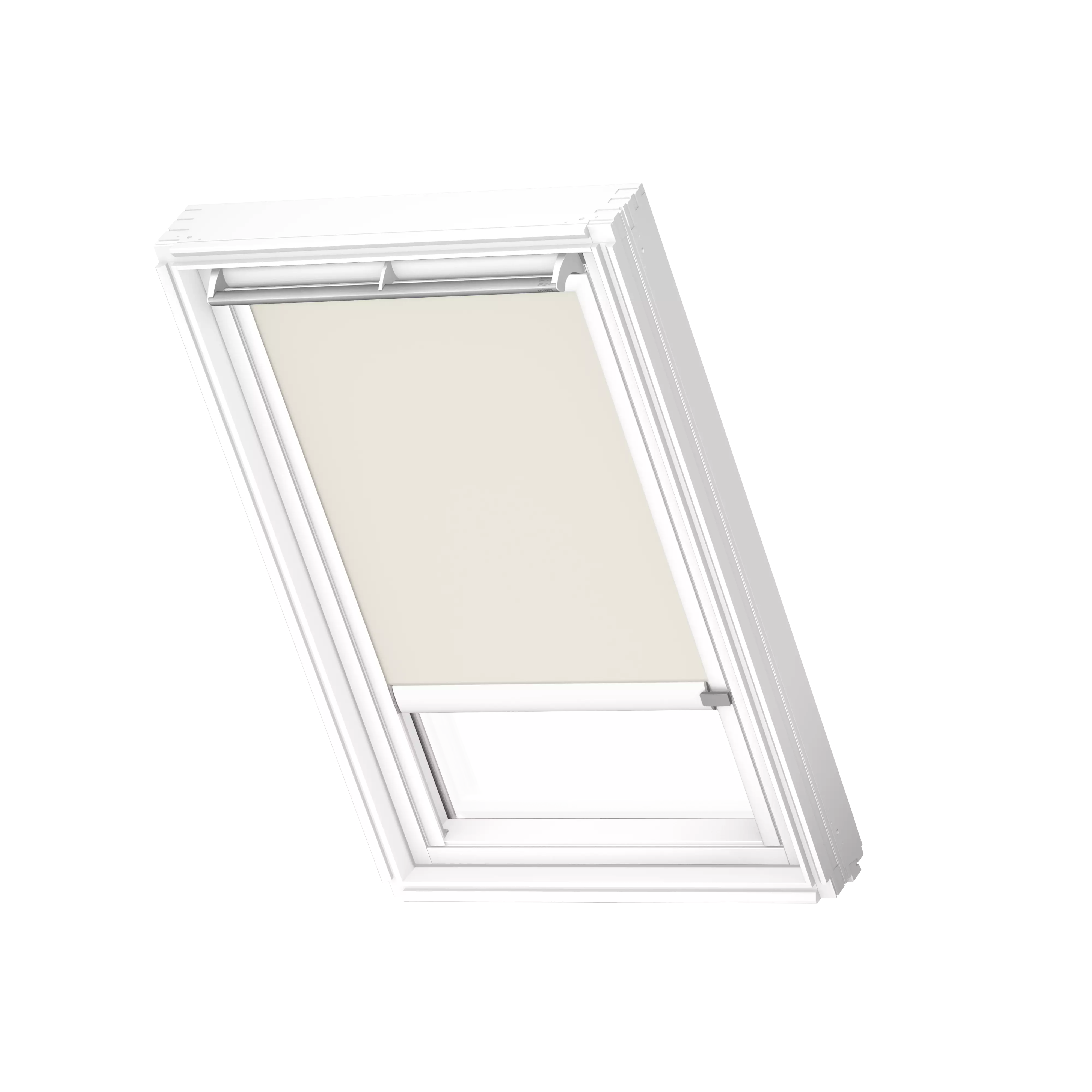 VELUX Verdunkelungs-Rollo solar Hellbeige, weisse Schiene, Standard DSL F06 1085KWL VELUX Verdunkelungs-Rollo solar Hellbeige, weisse Schiene, Standard DSL F06 1085KWL