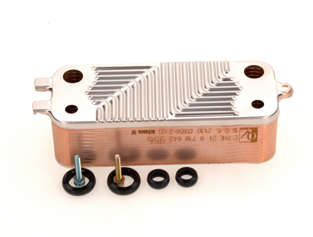 BOSCH Ersatzteil TTNR: 87167723990 Waermetauscher BOSCH Ersatzteil TTNR: 87167723990 Waermetauscher