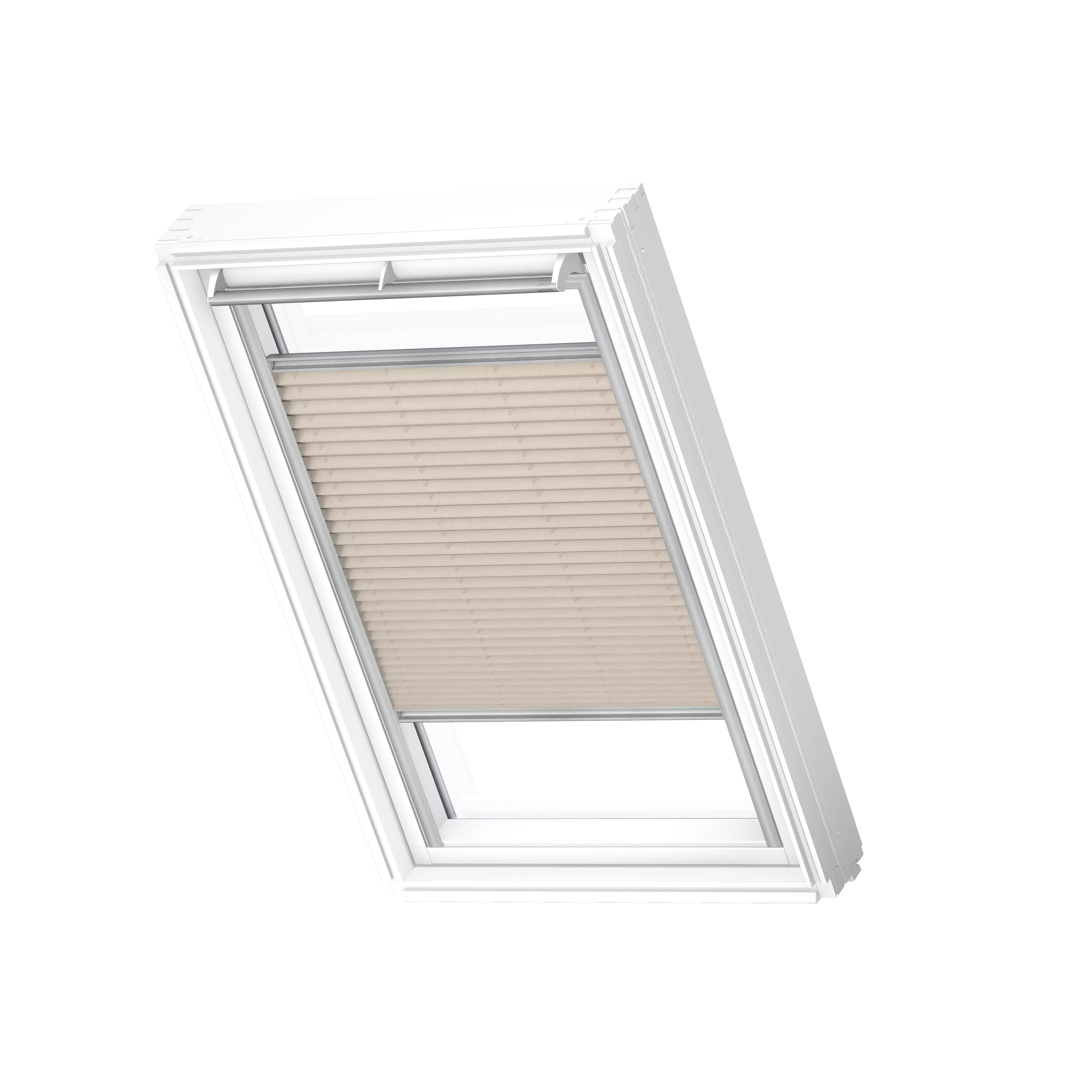 VELUX Plissee manuell Hellbeige, alu Schiene, Standard FHL PK06 1259S VELUX Plissee manuell Hellbeige, alu Schiene, Standard FHL PK06 1259S