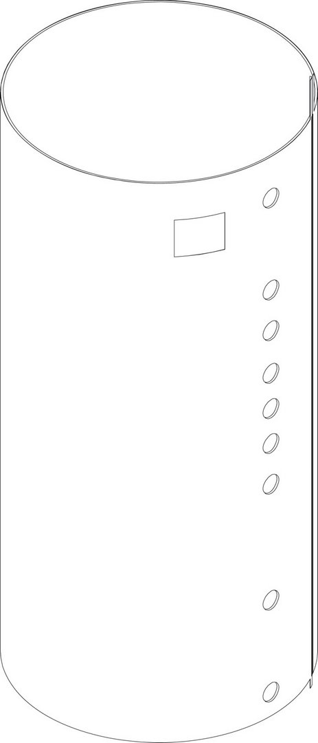 BOSCH Ersatzteil TTNR: 87185918170 Folienmantel 300 bivalent weiss everp