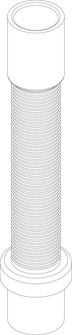 BOSCH Ersatzteil TTNR: 87186418790 Schlauch l = 315 mm BOSCH Ersatzteil TTNR: 87186418790 Schlauch l = 315 mm