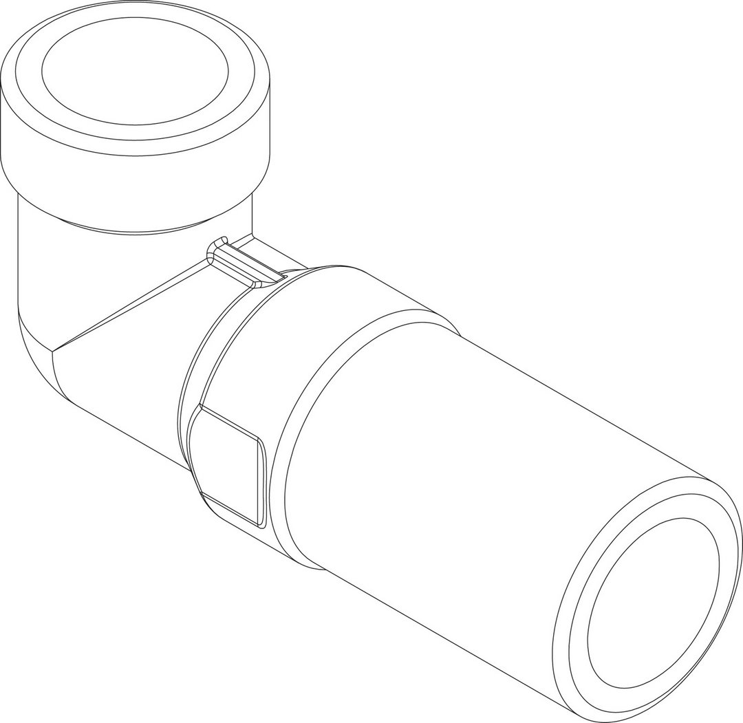 BOSCH Ersatzteil TTNR: 8737602560 Bogen 3/4"