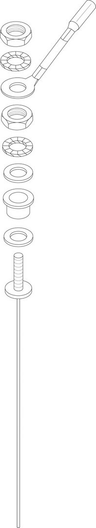 BOSCH Ersatzteil TTNR: 63004279 Inertanode M8x402mm kompl. BOSCH Ersatzteil TTNR: 63004279 Inertanode M8x402mm kompl.