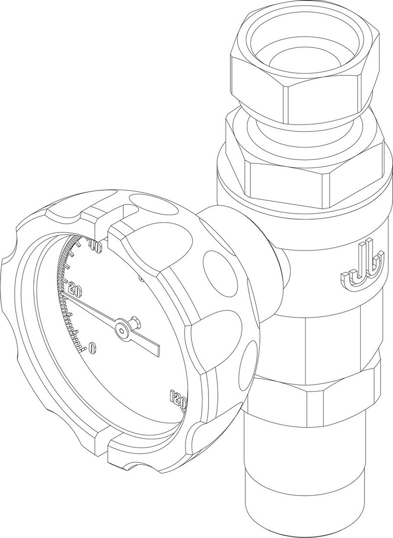 BOSCH Ersatzteil TTNR: 87186687470 Absperrhahn VL Rueckschlagklappe