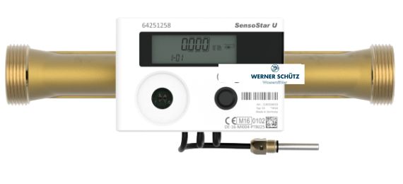 Schloesser JS ULTRASCHALL-WAERMEMENGENZAEHL. QP 15,DN50,4-LOCH-FLANSCH,BL200MM Schloesser JS ULTRASCHALL-WAERMEMENGENZAEHL. QP 15,DN50,4-LOCH-FLANSCH,BL200MM