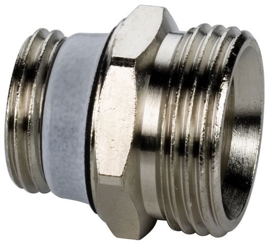 Flamco Anschlussnippel G1/2a x G3/4a Eurok. MS blank selbstd. F10389 Flamco Anschlussnippel G1/2a x G3/4a Eurok. MS blank selbstd. F10389