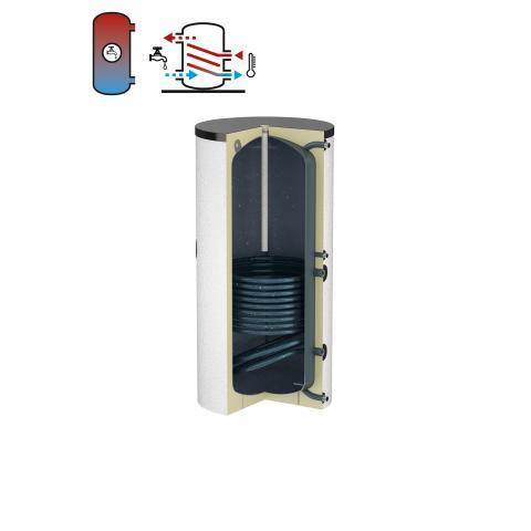 Flamco Standspeicher Flamcoextherm Duo 400 L weiss emailliert 18423