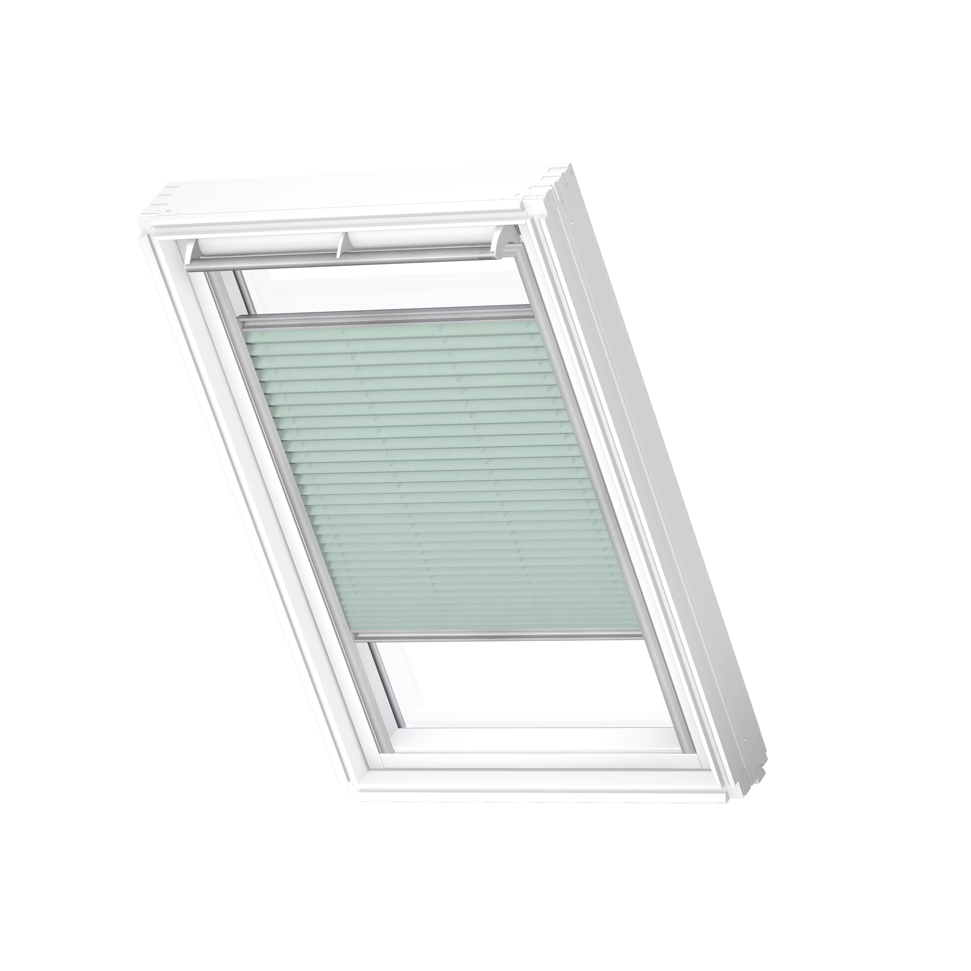 VELUX Plissee manuell Mint, alu Schiene, Premium FHL Y35 1281S VELUX Plissee manuell Mint, alu Schiene, Premium FHL Y35 1281S