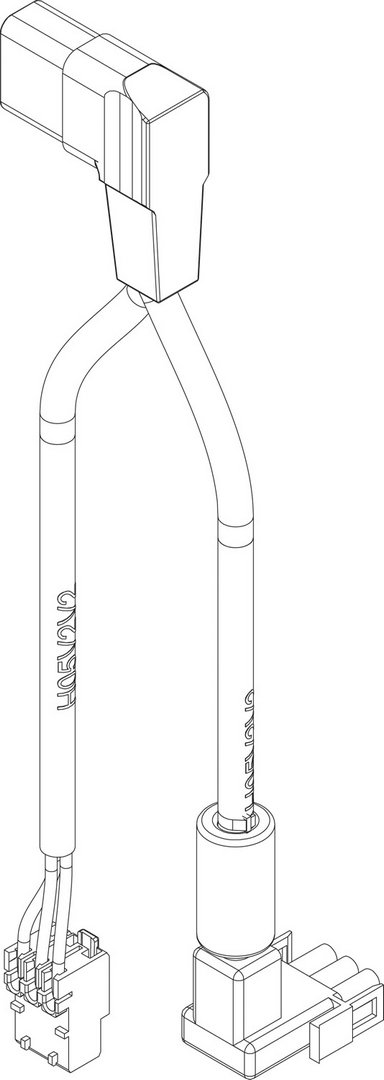 BOSCH Ersatzteil TTNR: 8738805146 Y- Kabel SAFe Geblaese 1400/1100 everp