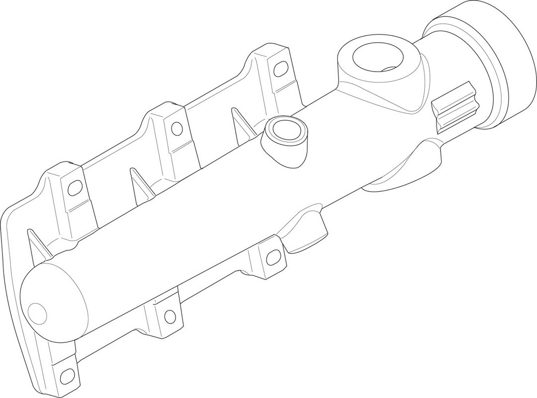BOSCH Ersatzteil TTNR: 8738804664 Vor- / Ruecklaufrohr CLA-1 3Gld everp BOSCH Ersatzteil TTNR: 8738804664 Vor- / Ruecklaufrohr CLA-1 3Gld everp