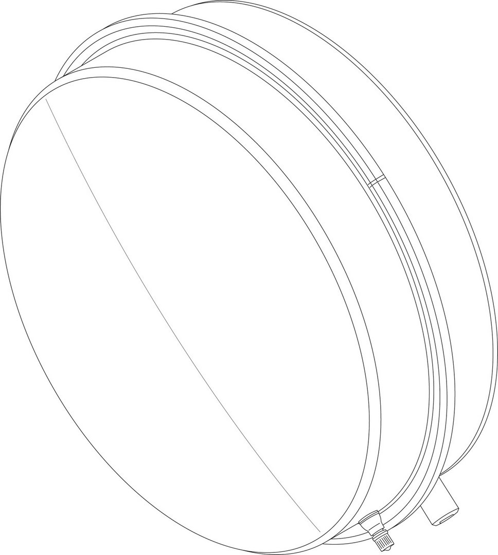 BOSCH Ersatzteil TTNR: 8733703241 Ausdehnungsgefaess 14l, 0,8bar