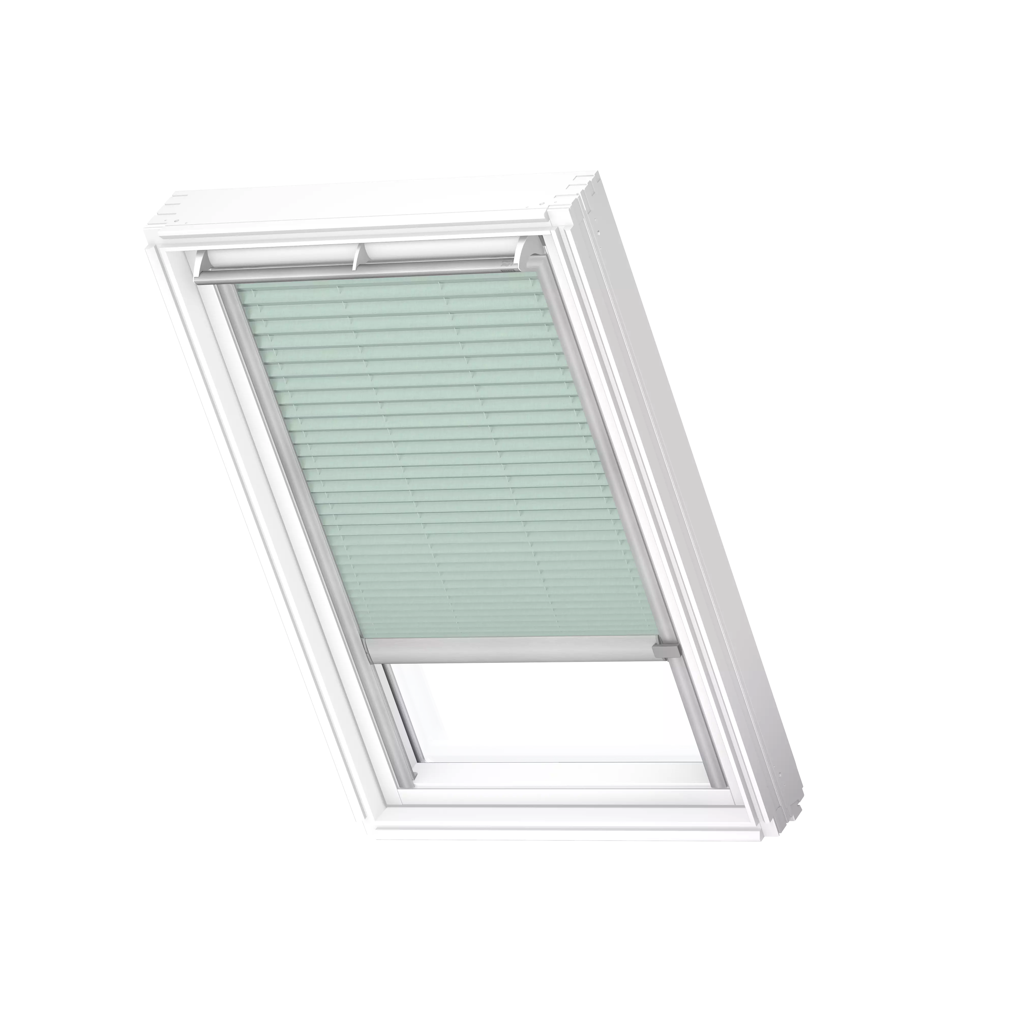 VELUX Plissee solar Mint, alu Schiene, Premium FSL MK08 1281K