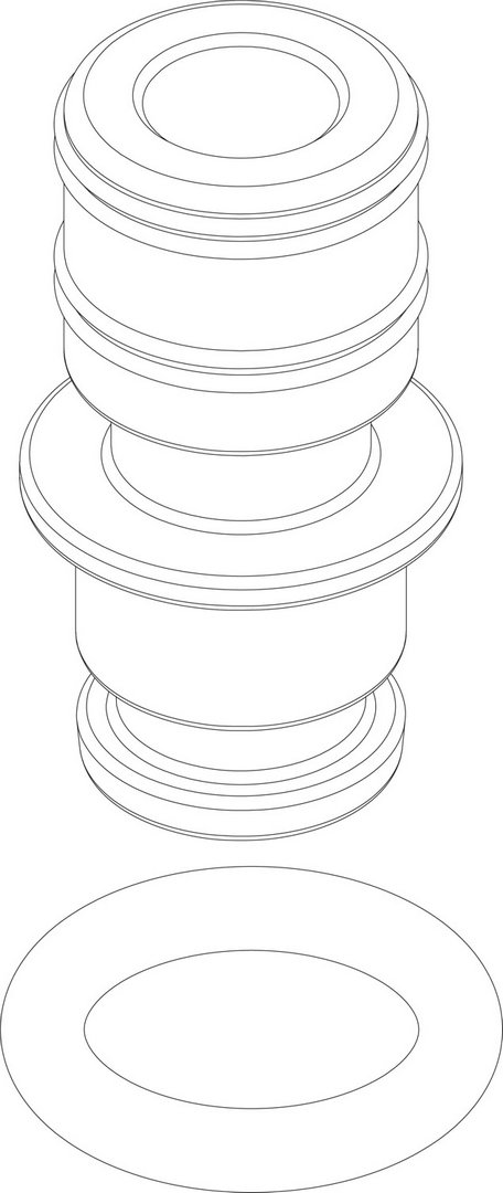 BOSCH Ersatzteil TTNR: 87186510170 Gasduese 30 kW G31