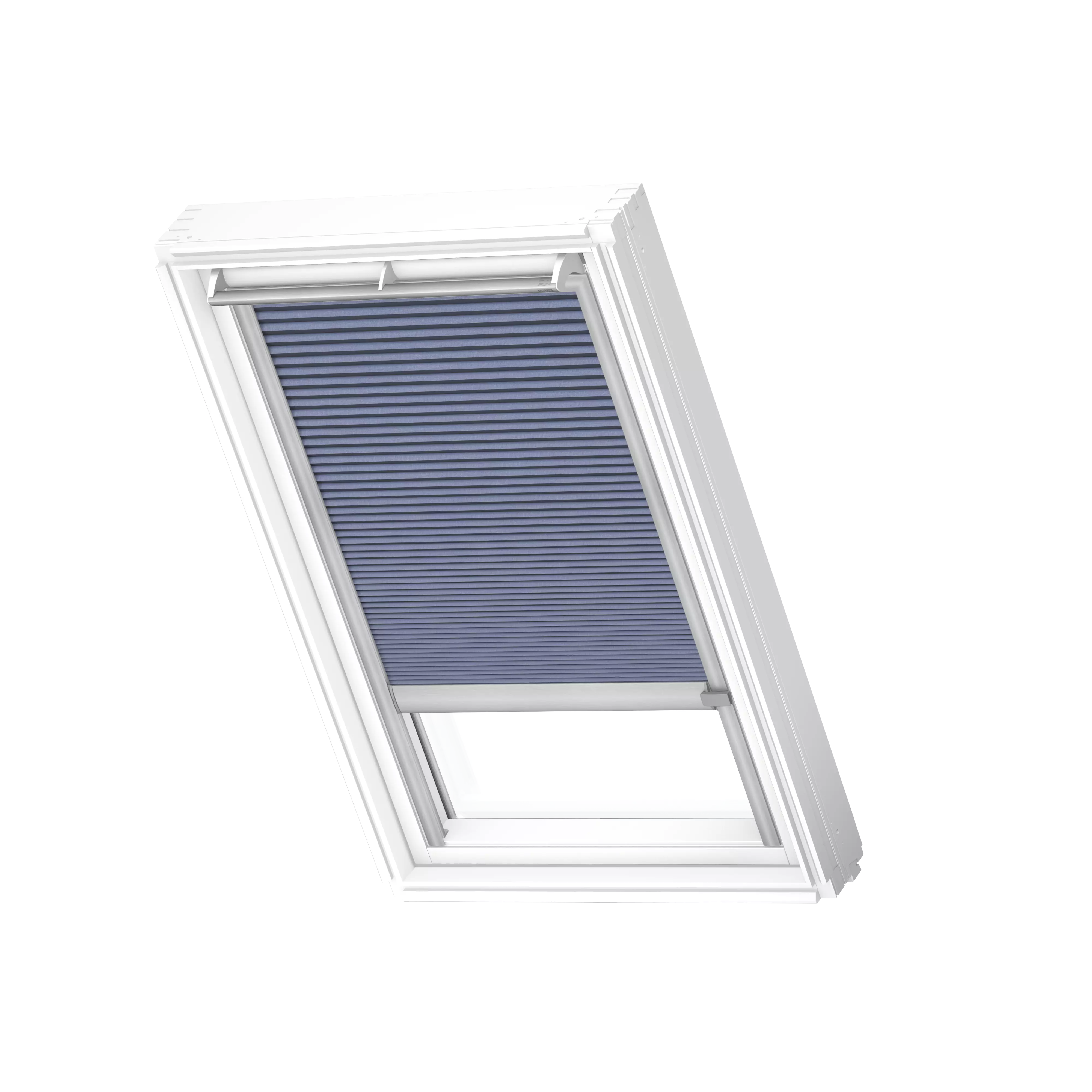VELUX Wabenplissees solar Nachtblau, alu Schiene, Standard FSC UK04 1156K