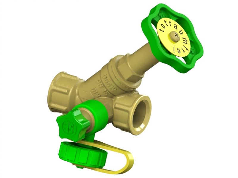 Schloesser JS FREISTROMVENTIL, MUFFENANSCHL. M.E.,ST.SP.,DN15,1/2",PR-MS,DVGW Schloesser JS FREISTROMVENTIL, MUFFENANSCHL. M.E.,ST.SP.,DN15,1/2",PR-MS,DVGW