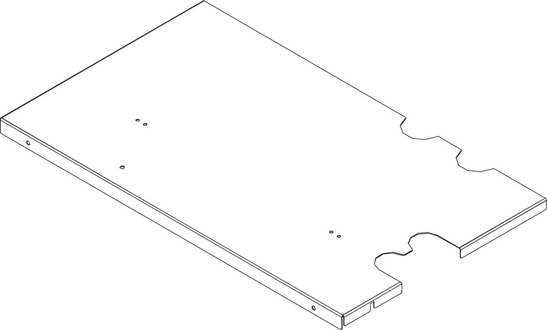 BOSCH Ersatzteil TTNR: 8738209432 Abdeckung L/W vorne