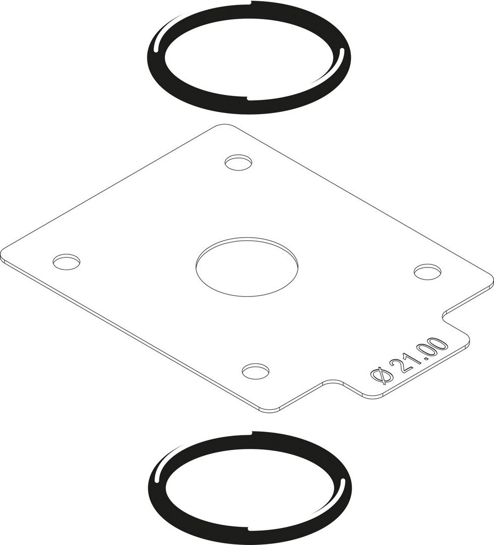 BOSCH Ersatzteil TTNR: 8738805017 Gasdrossel VR4XX D = 21,00 mm everp BOSCH Ersatzteil TTNR: 8738805017 Gasdrossel VR4XX D = 21,00 mm everp