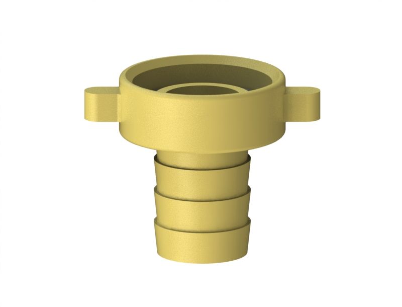 Schloesser JS MS-SCHLAUCHVERSCHRAUBUNG 2-TEILIG,FLACHDICHTEND,3/4"x1"