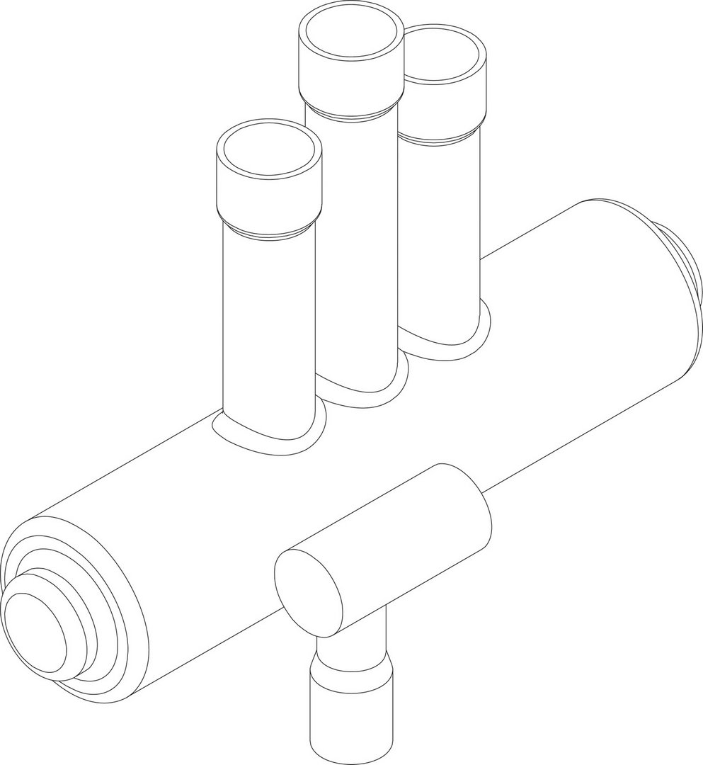 BOSCH Ersatzteil TTNR: 8733703874 4-Wege-Ventil STF-0251 G1