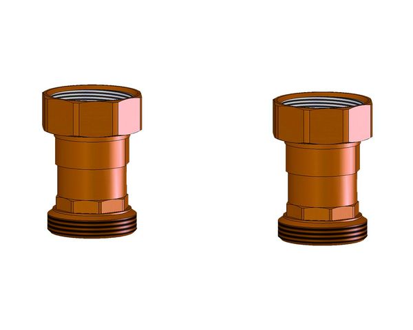 Flamco Anschlussset fuer Direktaufbau Pumpengruppen auf Heizungswart M66356.9