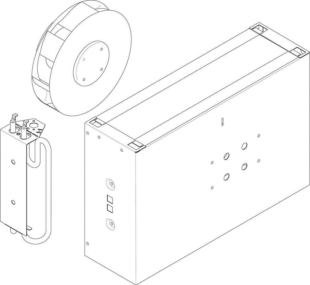 BOSCH Ersatzteil TTNR: 87186664060 Geblaese mit Vorwaermer