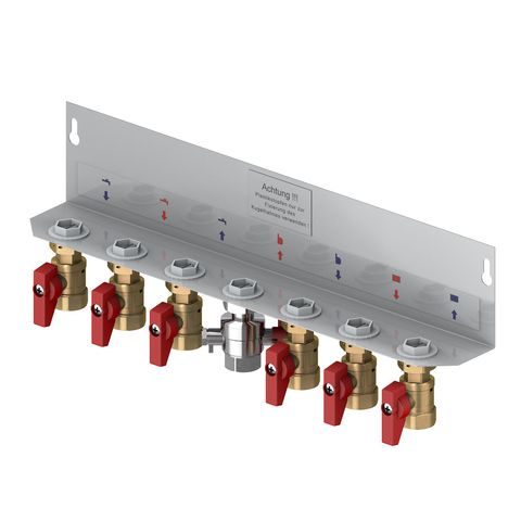 Flamco Montageschiene fuer 600 mm Breite inkl. Kugelhaehne M10203.158 Flamco Montageschiene fuer 600 mm Breite inkl. Kugelhaehne M10203.158