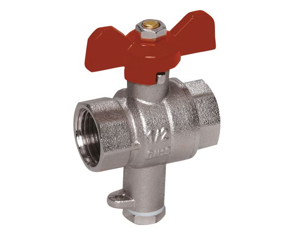 Flamco Spezialkugelhahn DN25 Fuehleranschluss M10x1 M1280914