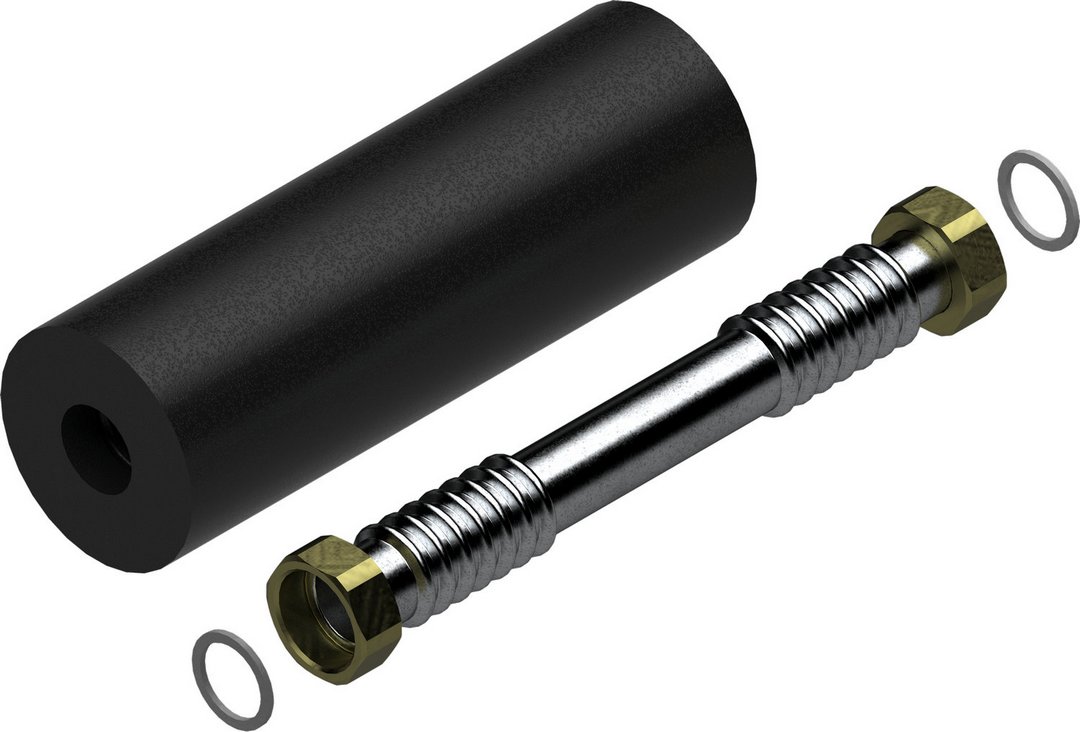 BOSCH Ersatzteil TTNR: 67903097 Metallwellschlauch DN25 950mm everp