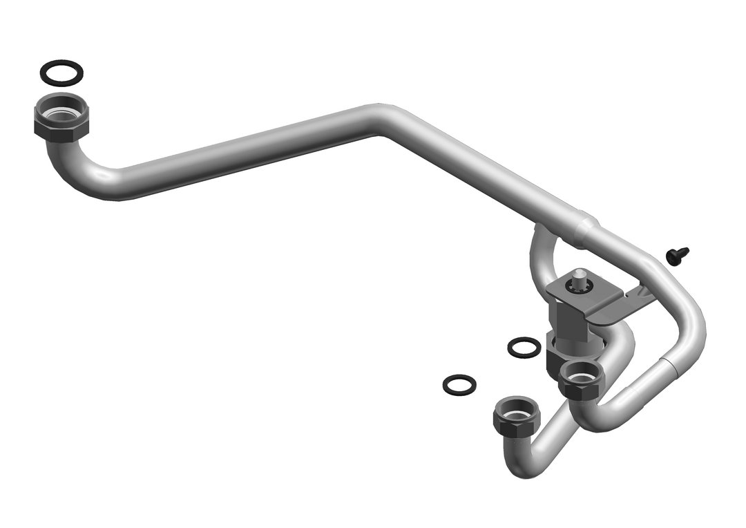 BOSCH Ersatzteil TTNR: 87186413230 Vorlaufrohr