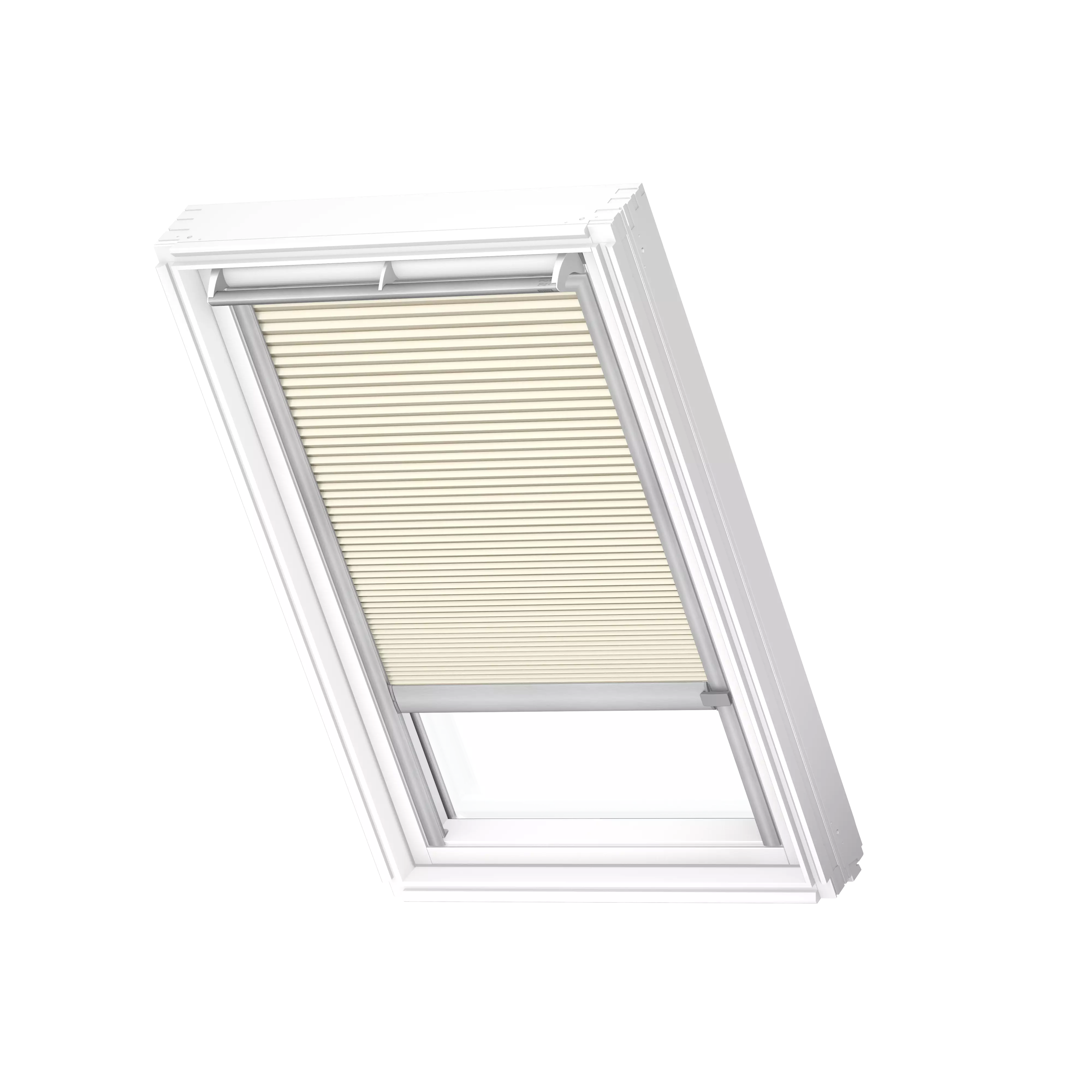 VELUX Wabenplissees solar Elfenbein, alu Schiene, Premium FSC UK04 1166K VELUX Wabenplissees solar Elfenbein, alu Schiene, Premium FSC UK04 1166K