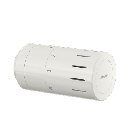 Flamco Design-Thermostatkopf TC-D1 weiss Klemmanschluss mit Nullstellung F35322 Flamco Design-Thermostatkopf TC-D1 weiss Klemmanschluss mit Nullstellung F35322